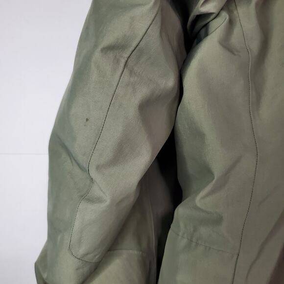 Arc'Teryx Khuno Parka Jacket Goretex Coreloft Green Large Windstopper - Picture 8 of 16
